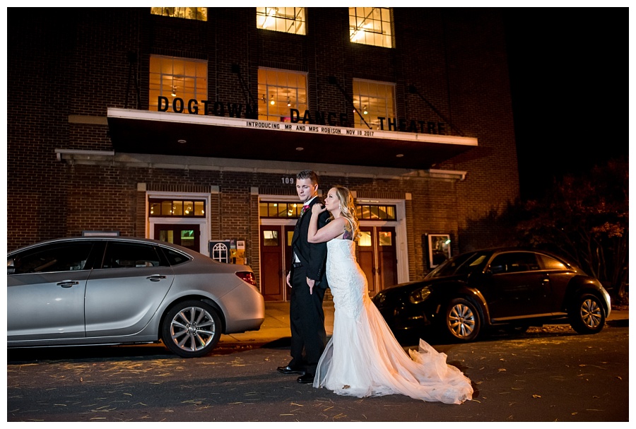Beth + Jeff- A Rock Party Wedding set in the era of the 1920s at Dogtown Dance Theater in downtown Richmond, VA