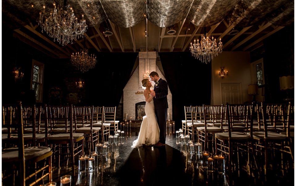 Candle light ceremony at Historic Mankin Mansion in Richmond VA