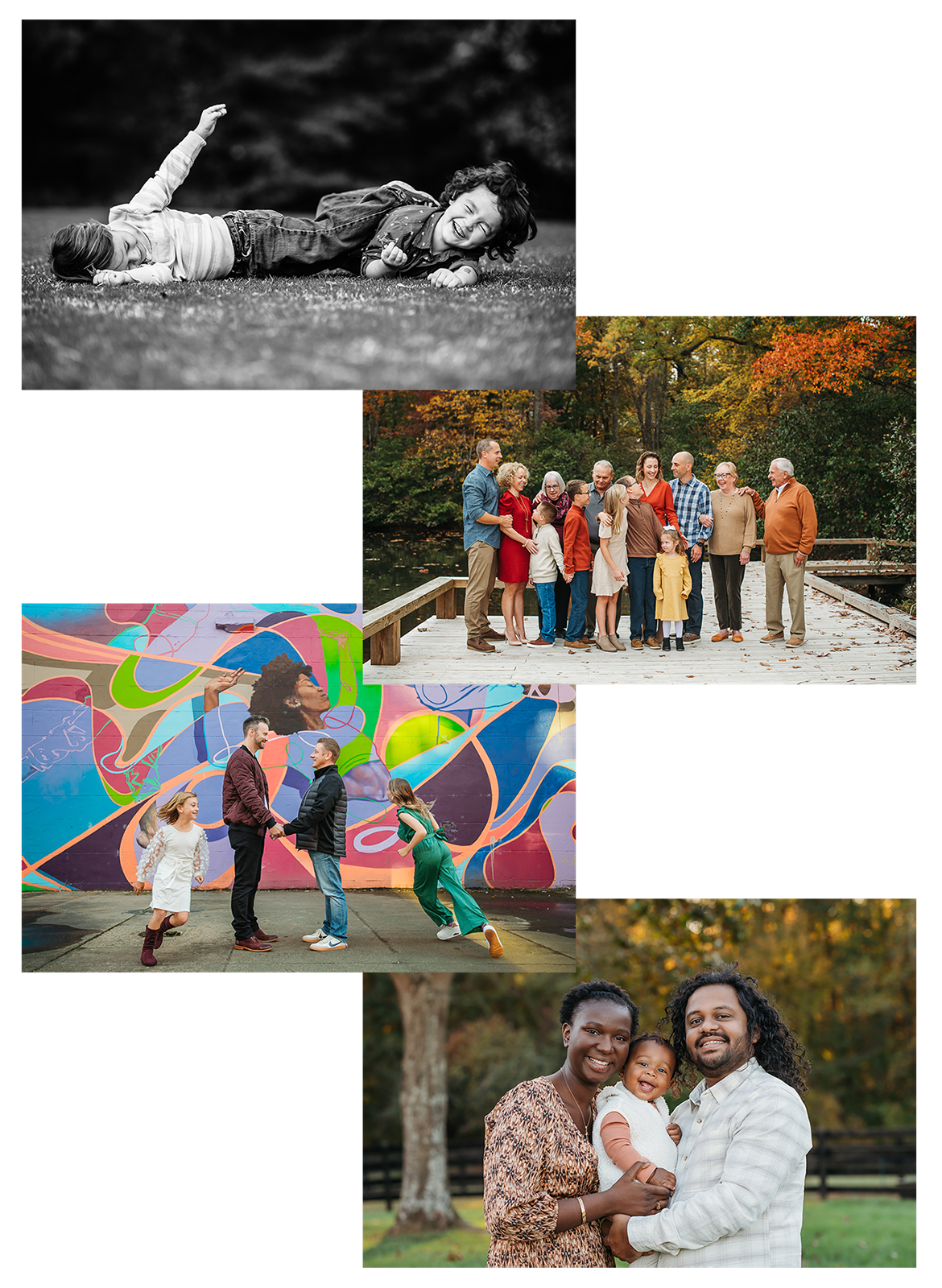 Fun gallery by family photographer in Richmond VA