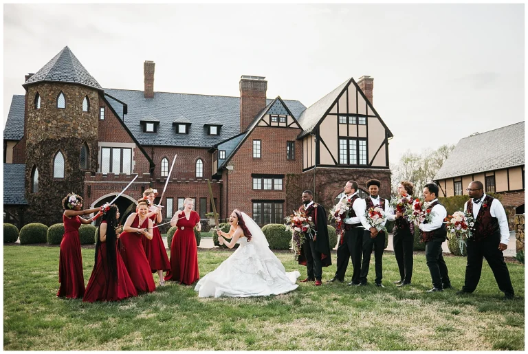 Inclusive wedding photography at Dover Hall