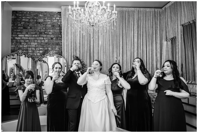 Bridal suite at Mankin Mansion