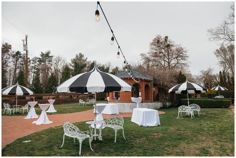 Patio at Mankin Mansion