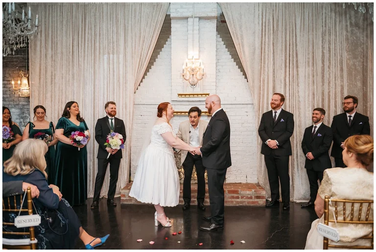 The Gallery ceremony at Mankin Mansion
