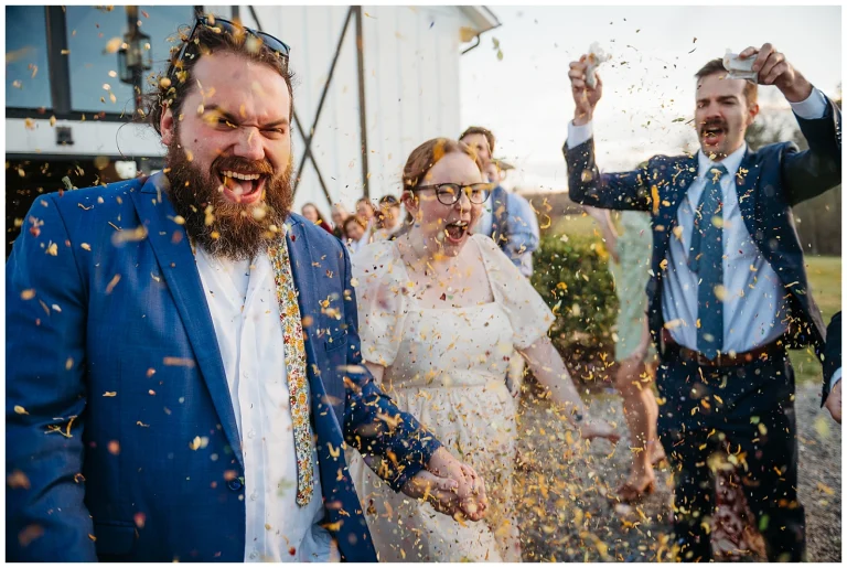 Flower petal exit at Oakdale RVA