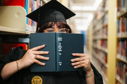 College graduate photo session